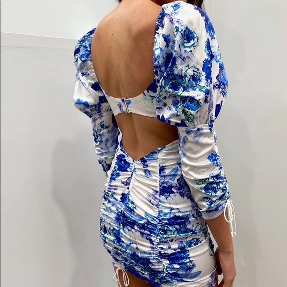 FOR LOVE & LEMONS Hyacinth Drawstring Mini Dress - Picture 6 of 16